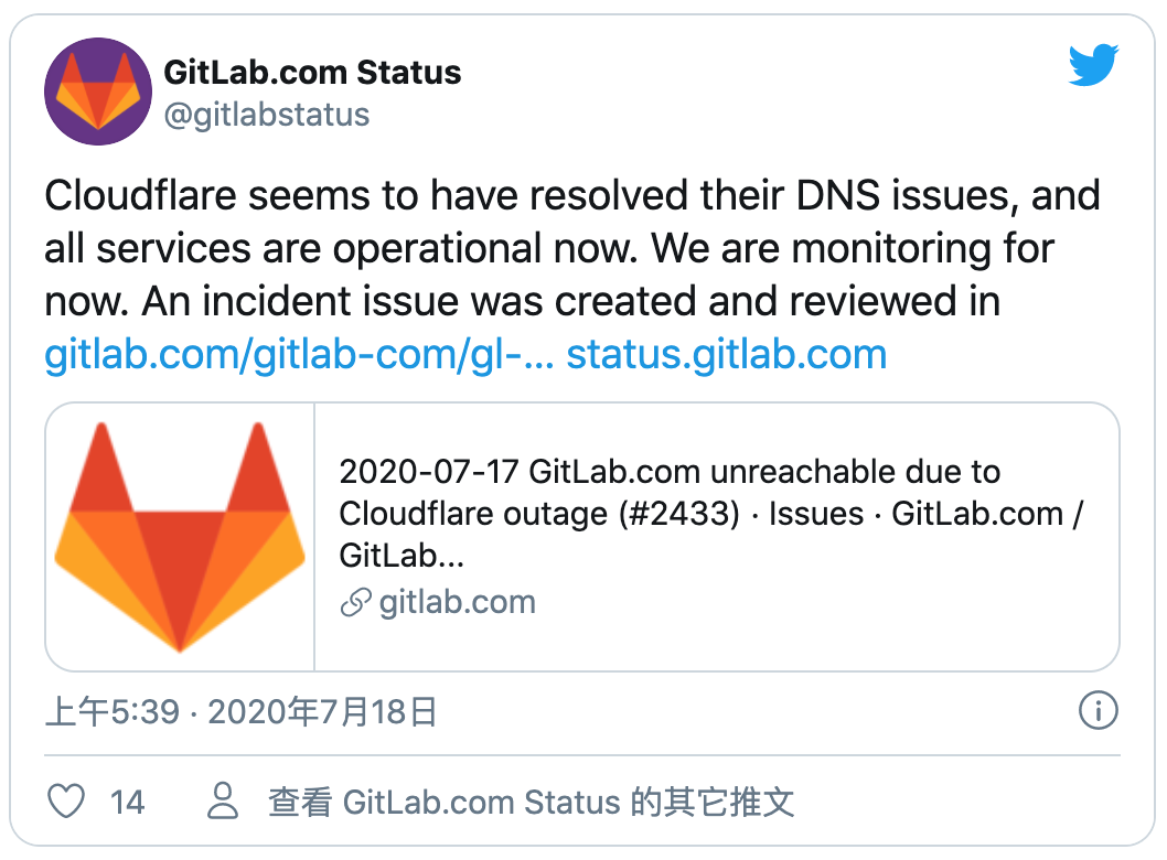 Cloudflare又故障了： 路由器配置错误：流量下降 50%、80 多个网站瘫痪插图3