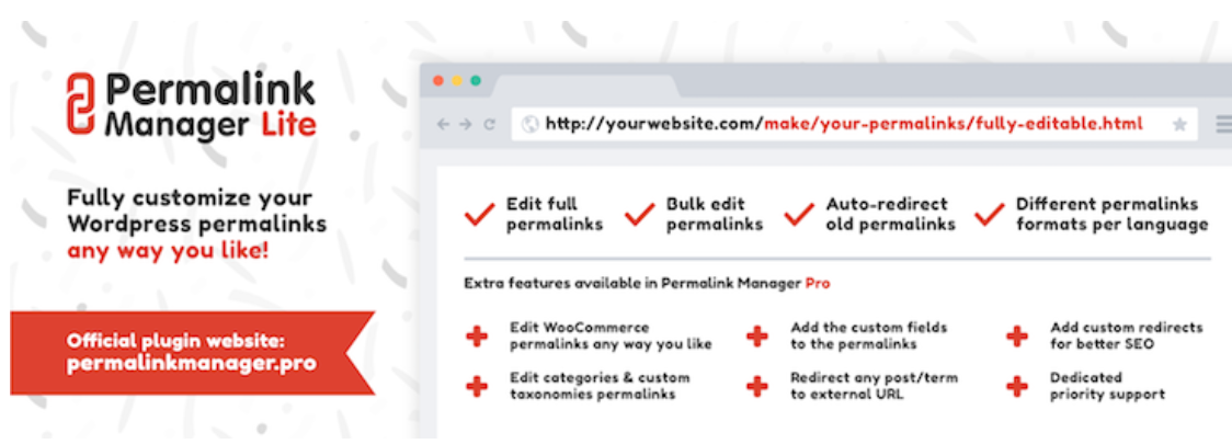 Permalink Manager Lite：更改wordpress旧固定链接重定向至新链接插件