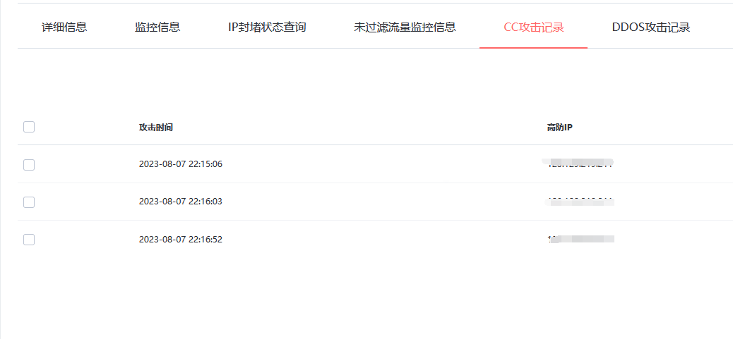 利用高防IP防御一大波CC攻击插图2 利用高防IP防御一大波CC攻击插图2
