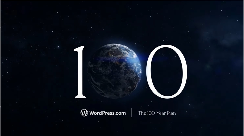 WordPress域名主机托管 100 年计划插图 WordPress域名主机托管 100 年计划插图