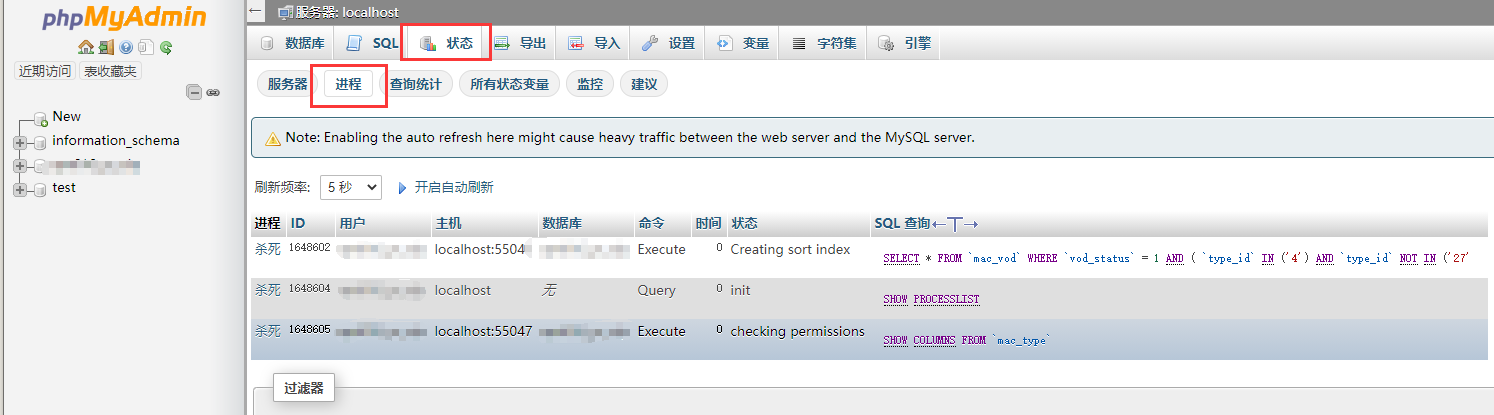 mysql占cpu资源非常大,如何查看当前执行sql语句连接插图2 mysql占cpu资源非常大,如何查看当前执行sql语句连接插图2