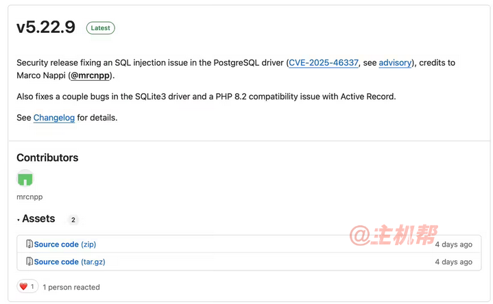 PHP 开源项目 ADOdb 发布 v5.22.9 版本,修复 CVSS 满分严重安全漏洞插图1 PHP 开源项目 ADOdb 发布 v5.22.9 版本,修复 CVSS 满分严重安全漏洞插图1