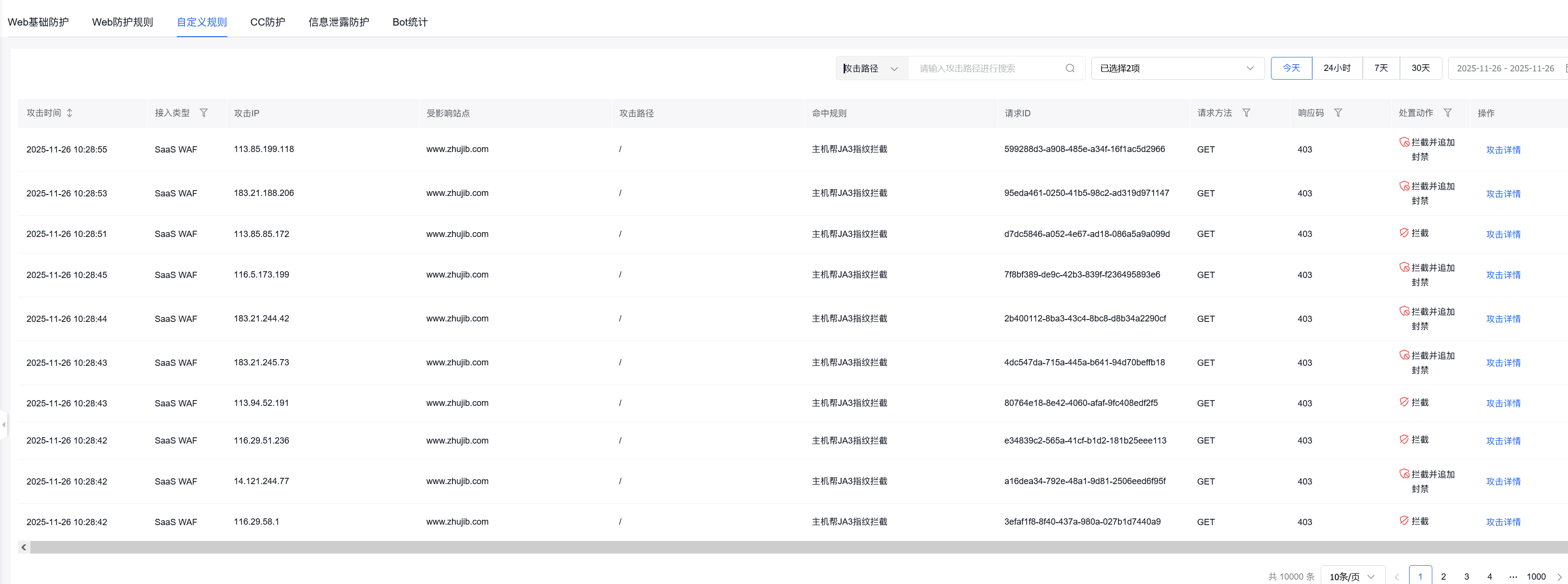 有效解决网站被爬被刷流量问题插图5 有效解决网站被爬被刷流量问题插图5