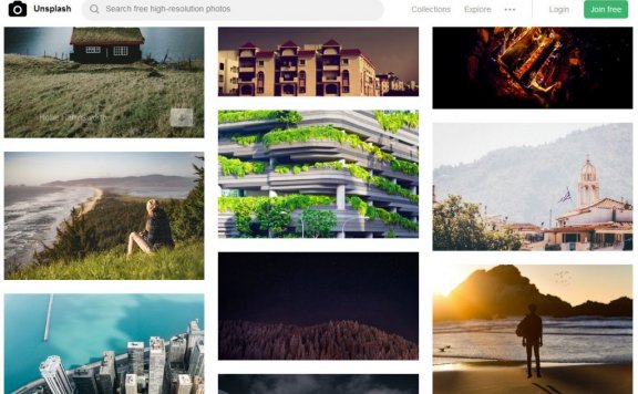 Unsplash全球最大的免费下载商用摄影图库网站