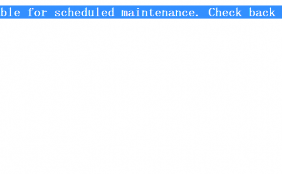 Briefly unavailable for scheduled maintenance. Check back in a minute.插件升级失败提示