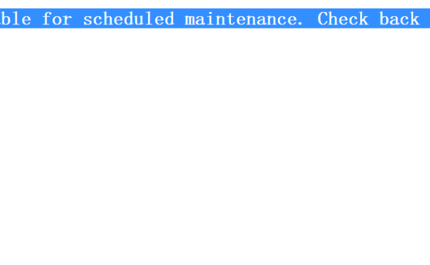 Briefly unavailable for scheduled maintenance. Check back in a minute.插件升级失败提示