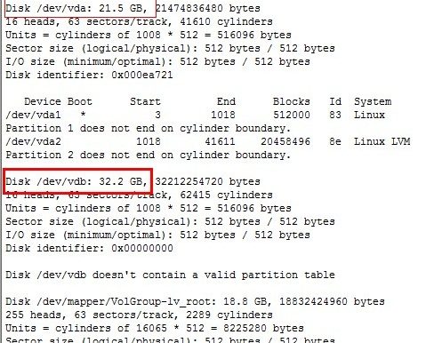 linux/centos云服务器硬盘挂载(图文教程)