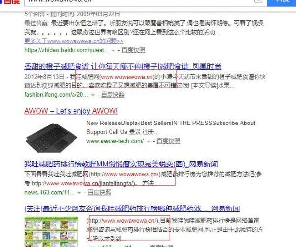 年入百万的我哇减肥网整体SEO优化方案