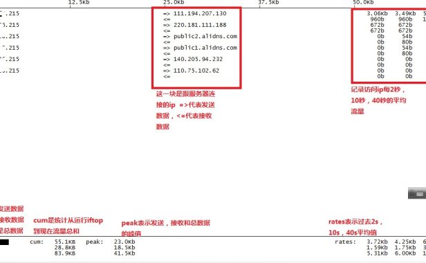 Linux系统服务器如何查看哪个IP跑满宽带