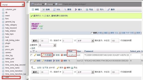 VPS云服务器mysql root帐户无法远程登陆解决办法