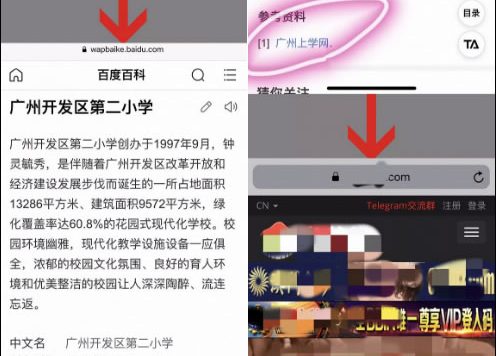 百度百科参考资料被指导向色情网站