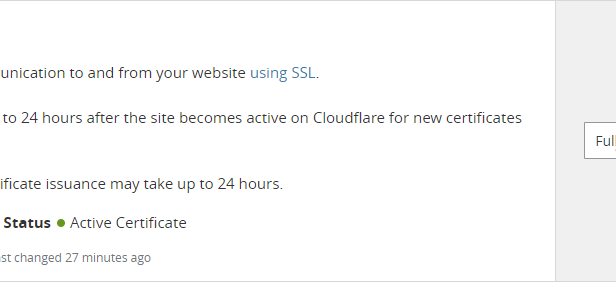 使用CloudFlare后提示网站“重定向的次数过多”解决办法