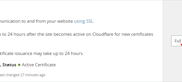 使用CloudFlare后提示网站“重定向的次数过多”解决办法