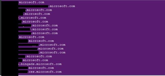Microsoft.com等微软系网站被发现存在子域劫持问题