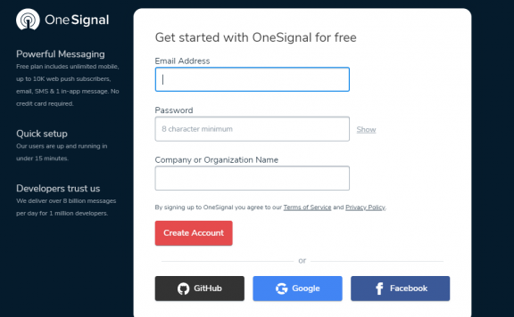 OneSignal Push Notifications插件：免费实现wordpress博客订阅更新推送功能