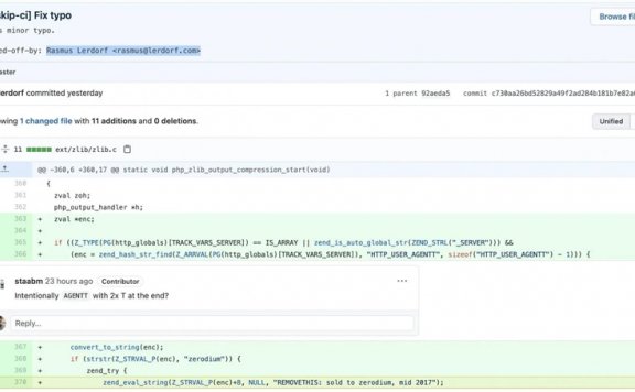 PHP的Git服务器被黑客攻击 源码库被添加后门