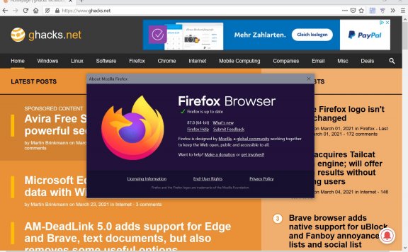 Firefox 87 火狐浏览器将默认移除 HTTP 反向链接