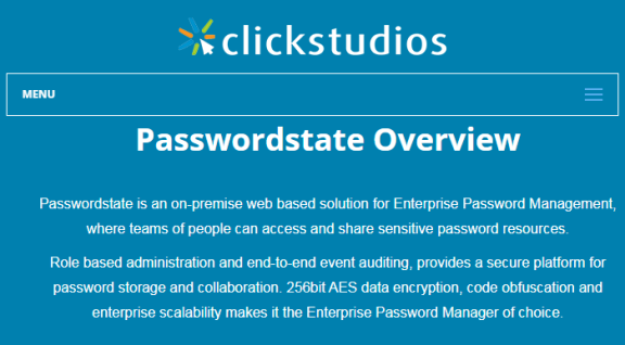 Passwordstate密码管理器遭黑客入侵 在客户系统上部署恶意软件