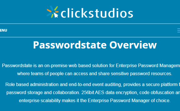 Passwordstate密码管理器遭黑客入侵 在客户系统上部署恶意软件