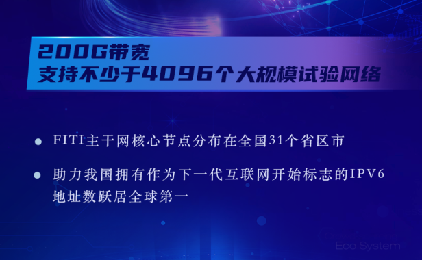 国家未来互联网!全球规模最大的互联网试验设施主干网开通!