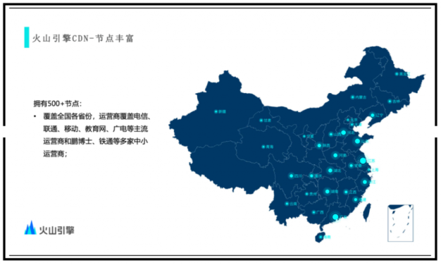 抖音公司也提供CDN服务了,自建节点已对外商用