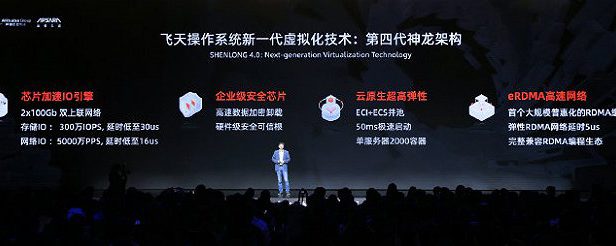 阿里云发布神龙 4.0 架构:将云计算带进 5 微秒时延时代