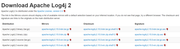 Apache Log4j发布新版2.15.0 解决严重漏洞，为向后兼容，没移除旧功能导致