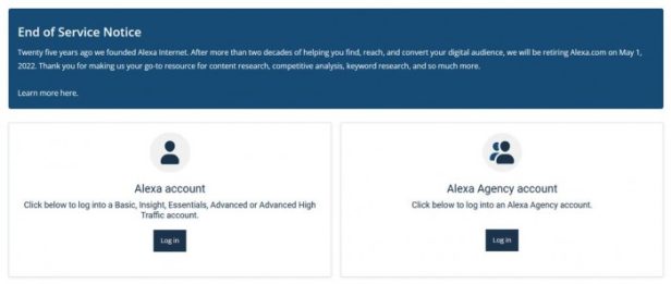 没落了!全球排名系统 Alexa Rank 网站将于 2022 年 5 月 1 日关闭