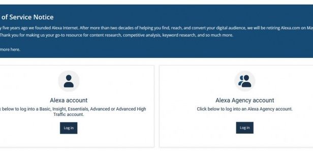 没落了!全球排名系统 Alexa Rank 网站将于 2022 年 5 月 1 日关闭
