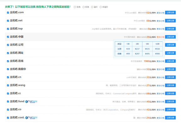 浅谈中文域名的优势与劣势