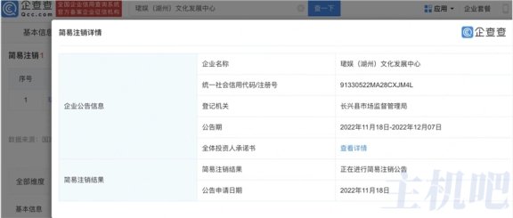 王思聪直播公司熊猫互娱正式结束 公司已注销
