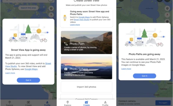 谷歌街景独立 App要停啦
