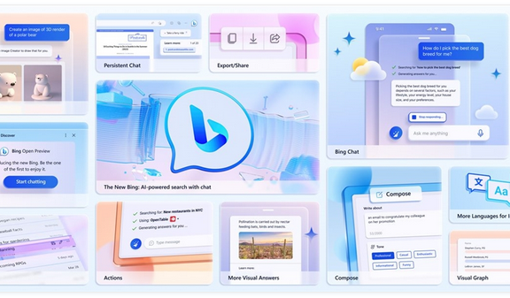 必应搜索的聊天机器人正在增加来源网站的点击率