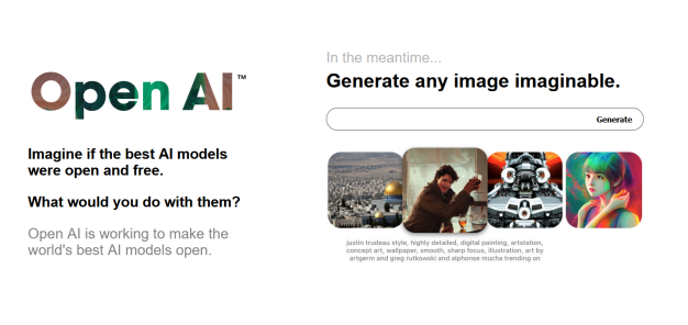 OpenAI 起诉“open.ai ”域名所有者商标侵权,网站名为“Open AI”
