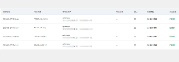 使用阿里云腾讯云服务器需要防止暴力破解