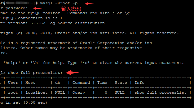 mysql占cpu资源非常大，如何查看当前执行sql语句连接