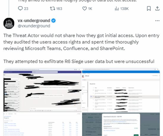 育碧被网络攻击 约 900GB 数据外泄
