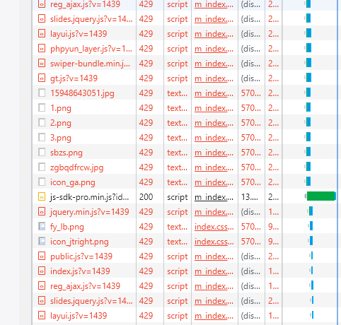 百度云加速CDN报429错误原因