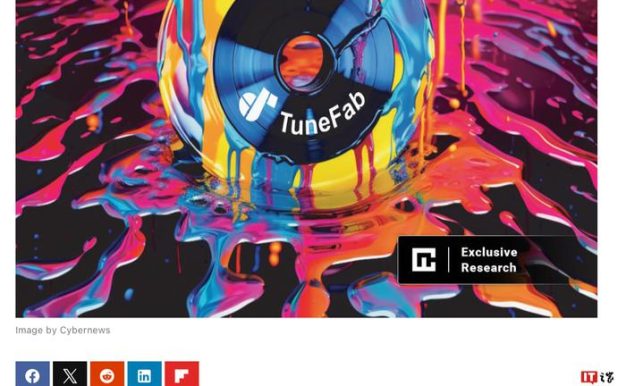 Tunefab 音乐翻录工具配置文件错误遭黑客入侵