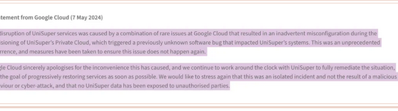 谷歌云误删账户、数据丢失导致客户业务瘫痪 7 天