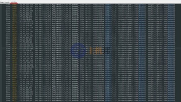 OpenAI 爬虫 gptbot 频繁抓取人体3D模型网站 导致网站瘫痪