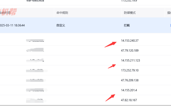 疑似恶意爬虫IP