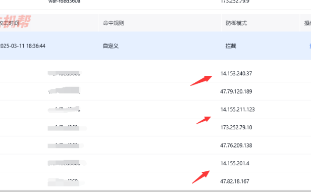 疑似恶意爬虫IP