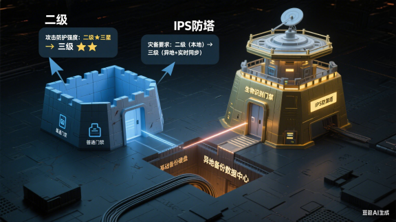 二级与三级等保区别详解