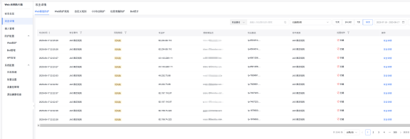 使用百度云防护拦截网站被恶意访问的效果