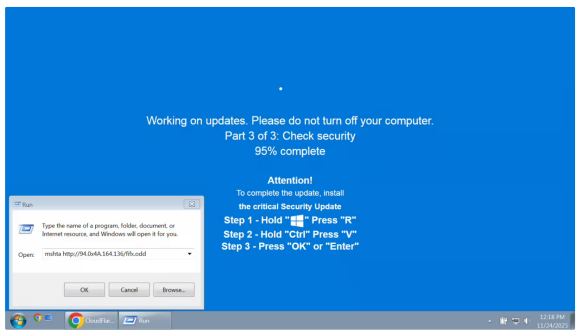 新型社会工程学攻击分析：利用伪装Windows更新与隐写术分发信息窃取软件