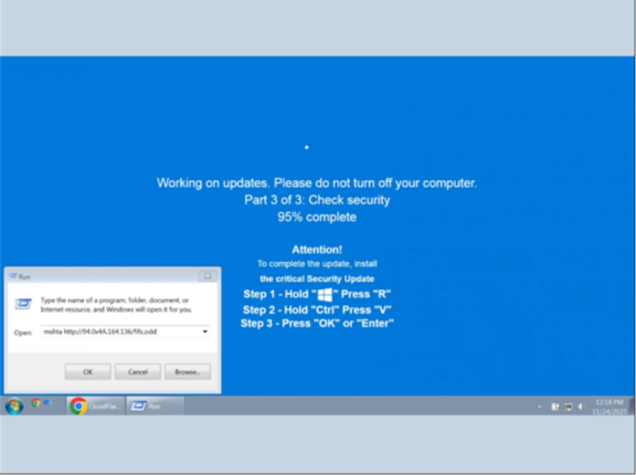 安全警报：新版ClickFix恶意软件伪装Windows更新，窃密手段极为狡诈
