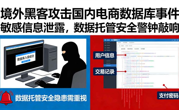 境外黑客攻击国内电商数据库:敏感信息泄露,数据托管安全警钟敲响!