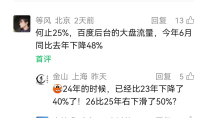 百度流量暴跌 48%！主机吧客户集体不续费：未来个人企业网站流量从哪里来？